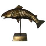 Sergio Bustamante Fish Sculpture