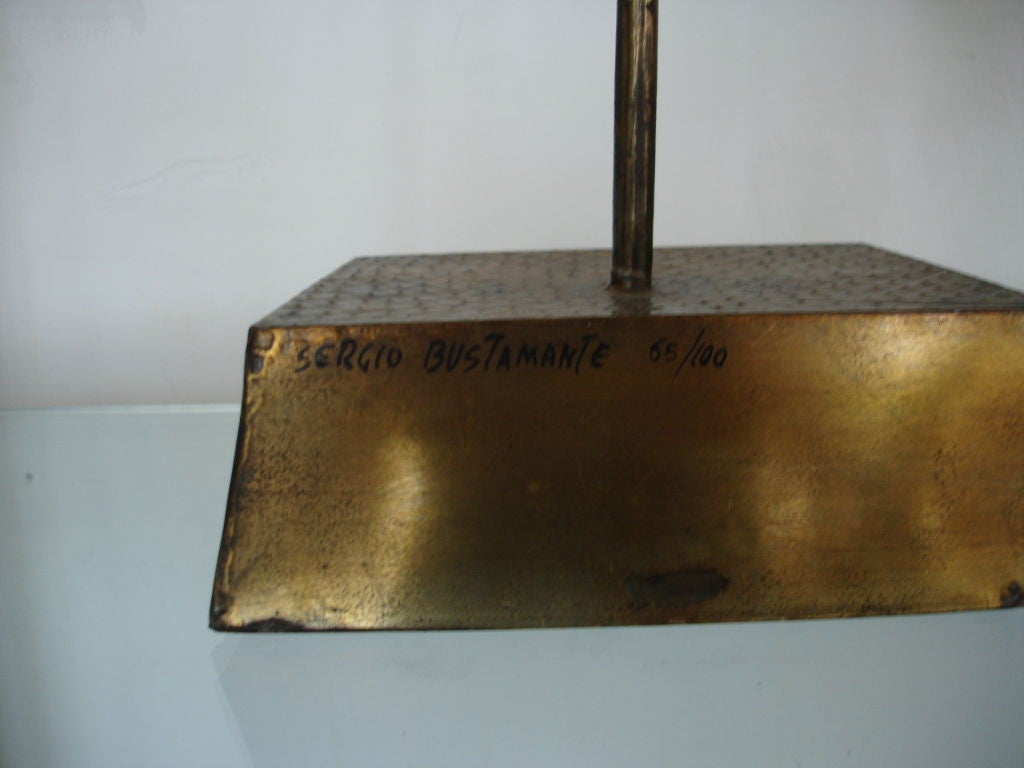 Sergio Bustamante Fish Sculpture