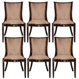 Set of 6 Horn Chairs