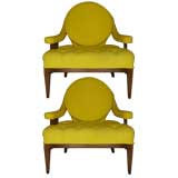 Pair of Hollywood Glam Chairs