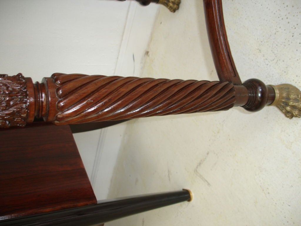 Wood English Sewing Stand