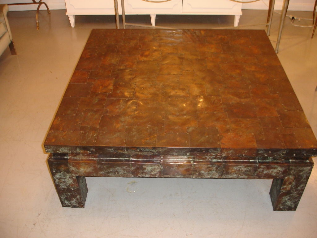 Maitland Smith Metal Coffee Table