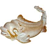 Florentine Porcelain Fish Taurine