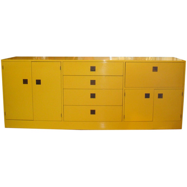 Lacquered Sideboard  by Directional