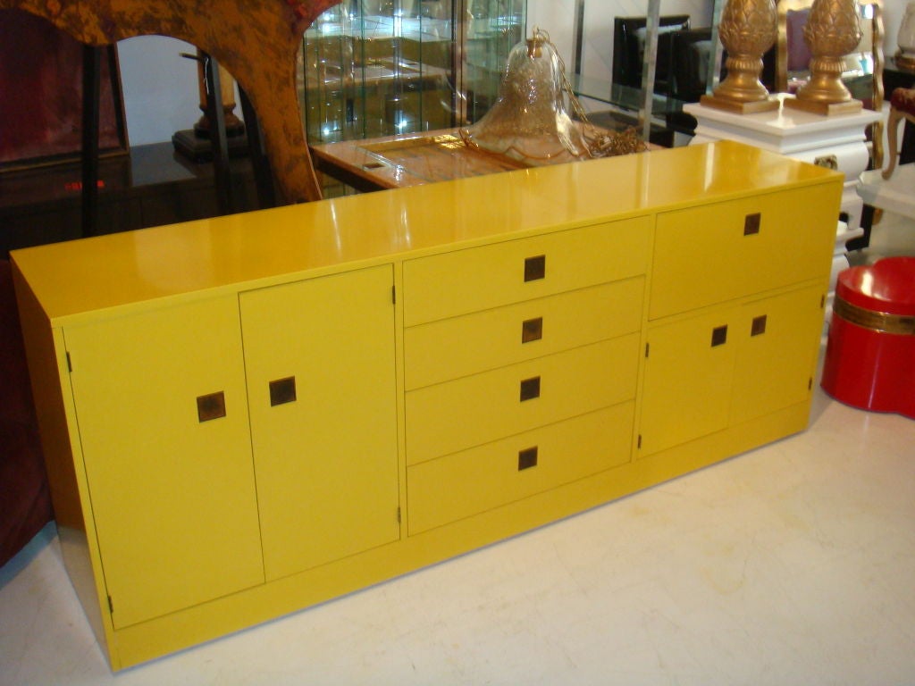 Lacquered Sideboard  by Directional