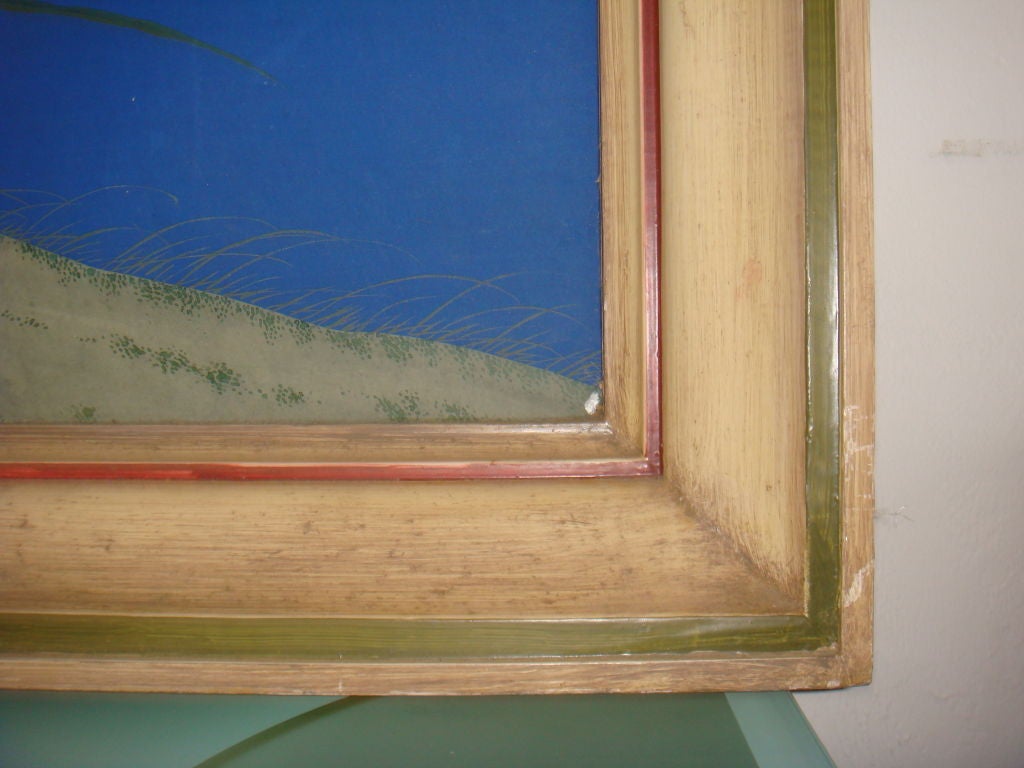 French Framed Wallpaper Panel