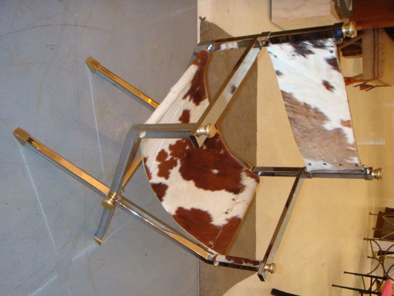 Pair of Italian Campaign Chairs