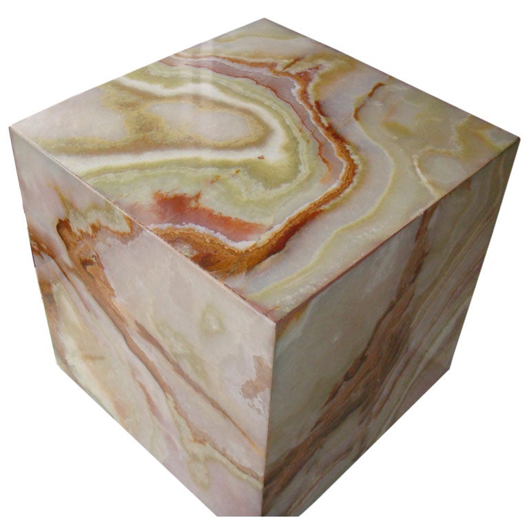 Pair of Onyx Cubes
