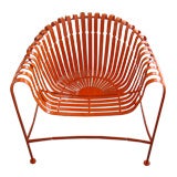 Laquered French Metal Chair