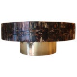 Horn Coffee Table attributed to Karl Springer