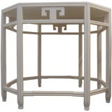 Pair Lacquered Asian Modern Tables