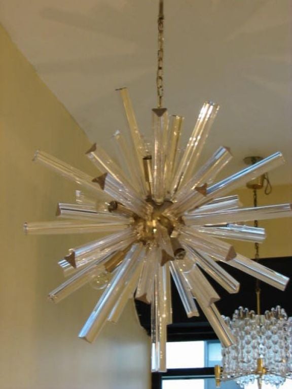 Venetian Snowflake Chandelier (Pair available)