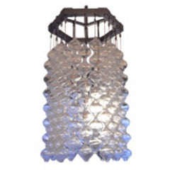 Kalmar Large Tulipan Austrian Blown Glass Chandelier 3