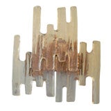 Large Kalmar Ice Glass Wall Light