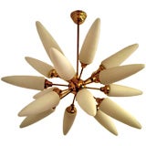 Austrian Glass Starburst Chandelier