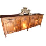 18th c. Walnut and Chestnut Enfilade