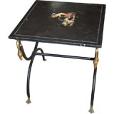 19th c. Inlaid Marble Table