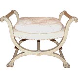 19th c. Painted Stool