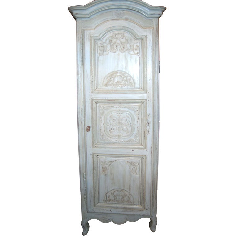 19th c. Painted Bonnetiere