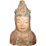 18th c. Wooden Buddha