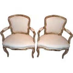 Pair 18th. c. Italian Armchairs 10