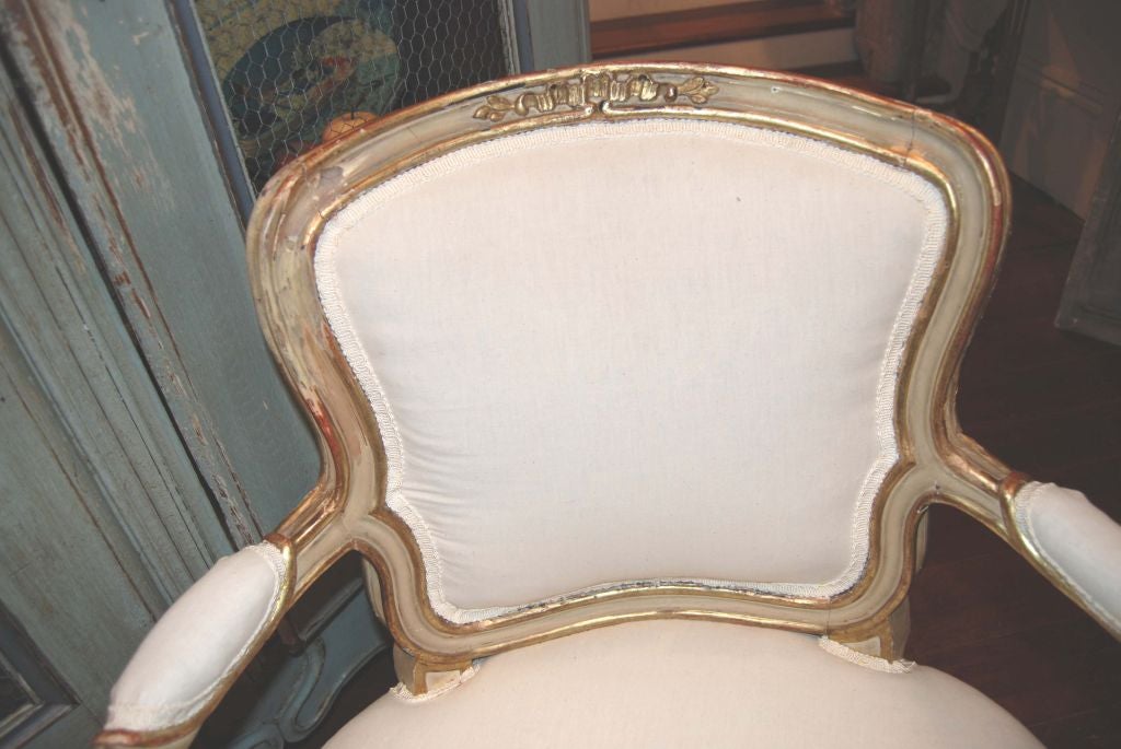Pair 18th. c. Italian Armchairs In Good Condition For Sale In New Orleans, LA