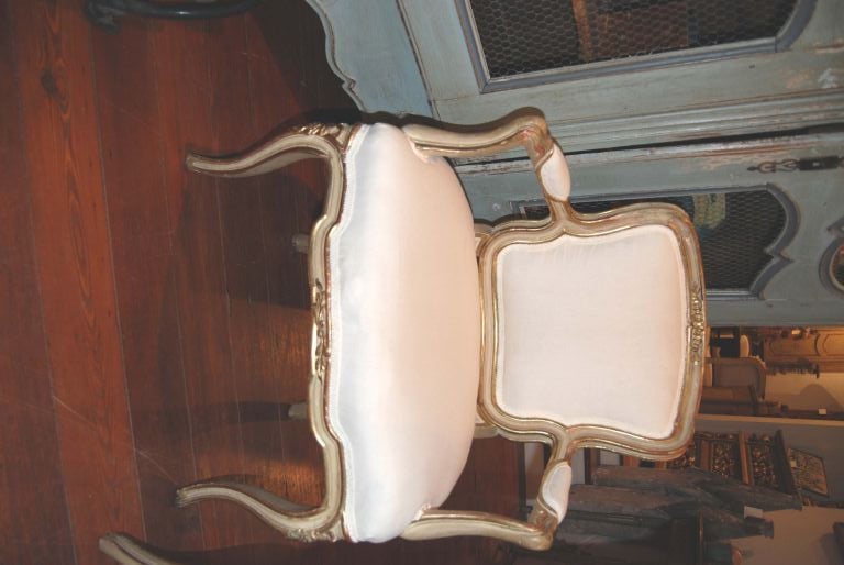 18th Century and Earlier Pair 18th. c. Italian Armchairs For Sale