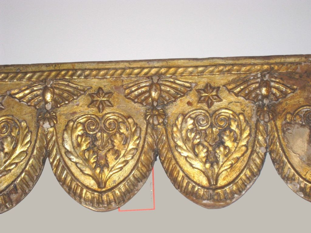 19th Century 19th c. Giltwood Architectural Element