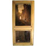 19th c. Trumeau mirror