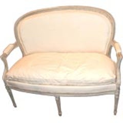 19th c. Painted Canape 10