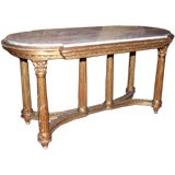 19th c. Giltwood Low table