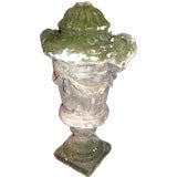 18th c. Stone Garden Urns