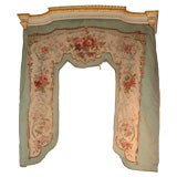 19th c. Cornice with Aubusson