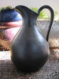 Black Ceramic Pitcher by Accolay