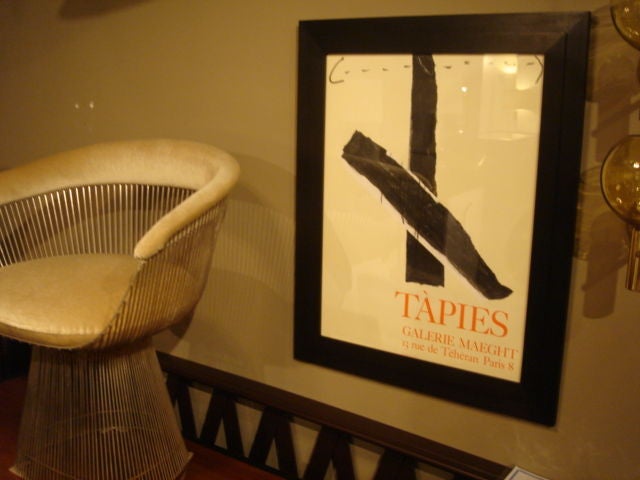 tapies galerie maeght poster