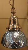Antique Mercury Glass Hanging Light Shade