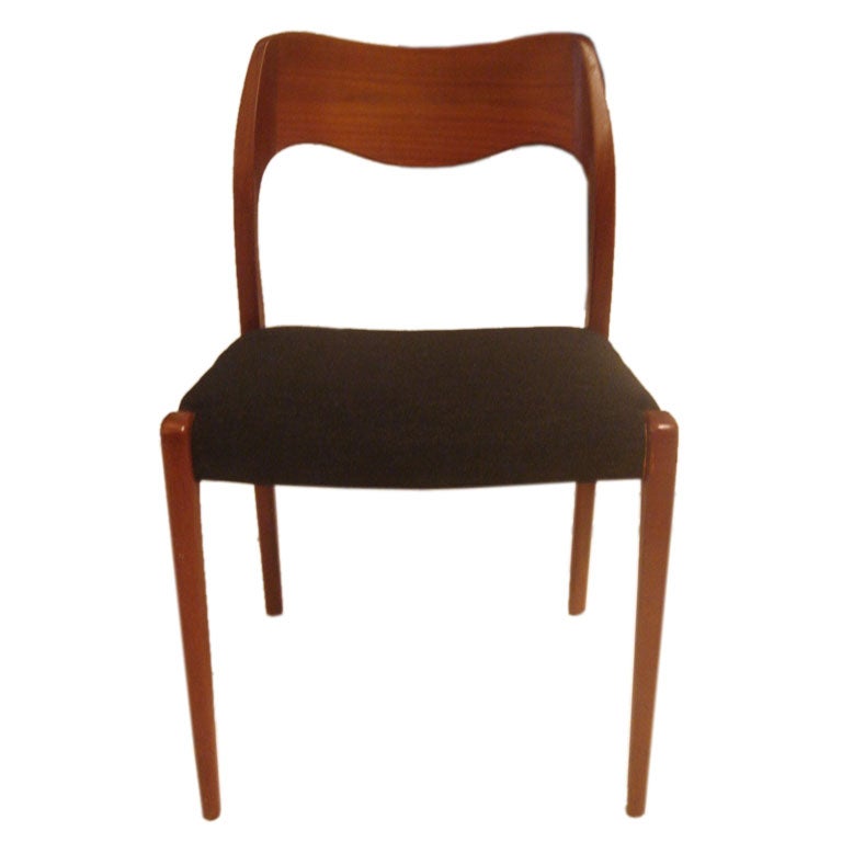 Set of Vintage Teak Dining Chairs by Moller