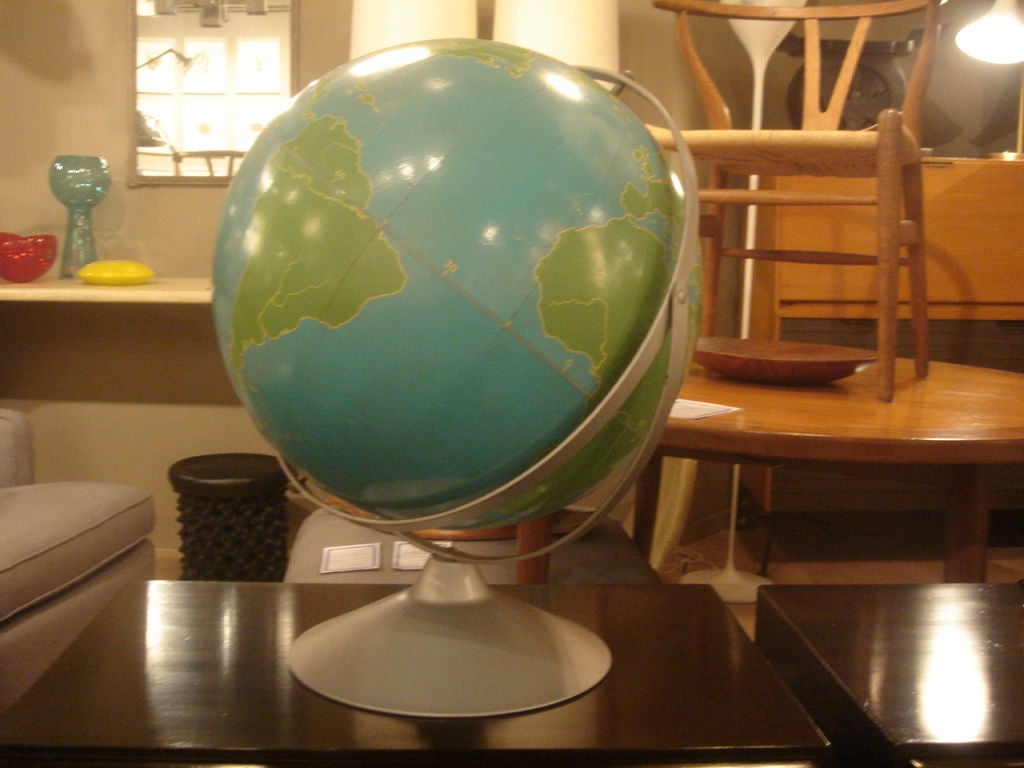 American Vintage Military Globe by Nystrom
