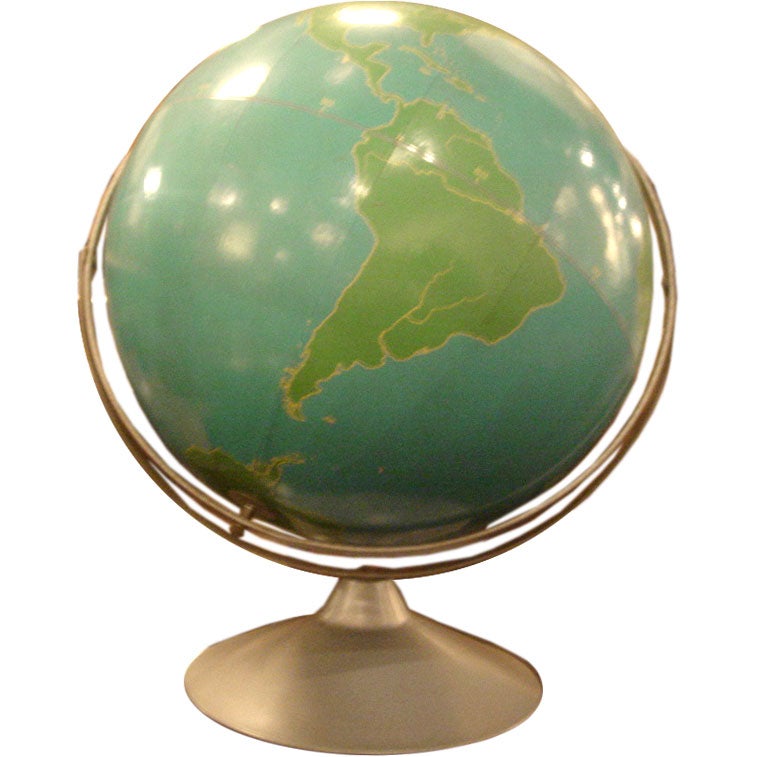 Vintage Military Globe by Nystrom