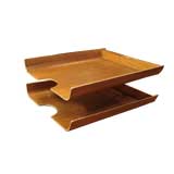 Vintage Bentwood Letter Tray by Peter Pepper Products