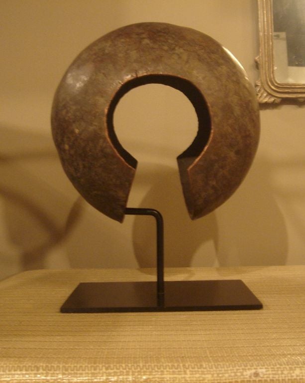 Old African Currency mounted on Custom Metal Stand