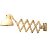 1930s White Wall Lamp by Christian Dell for Kaiser Idell