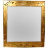 Vintage Asian-Style Mirror by LaBarge