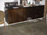 Mahogany Credenza Cabinet by Paul McCobb for Calvin Group