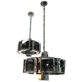 Selection of Chrome Chandeliers by Frederick Raymond