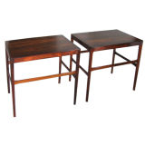 Pair of Rosewood Tables by Soren Horn
