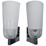 Pair of Sconces Signed Seguso