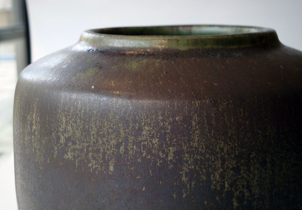 Crystalline Glaze Vase by Patrick Nordstrom for Royal Copenhagen