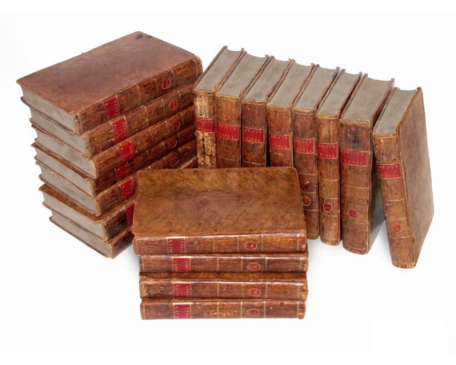 BOOKS & BOOKS to fill your library! 18th & 19th Century leather 6