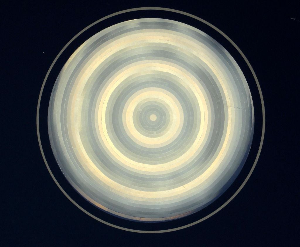 AMERICAN 1970'S OP ART QUADRANGULAR SHADOW BOX